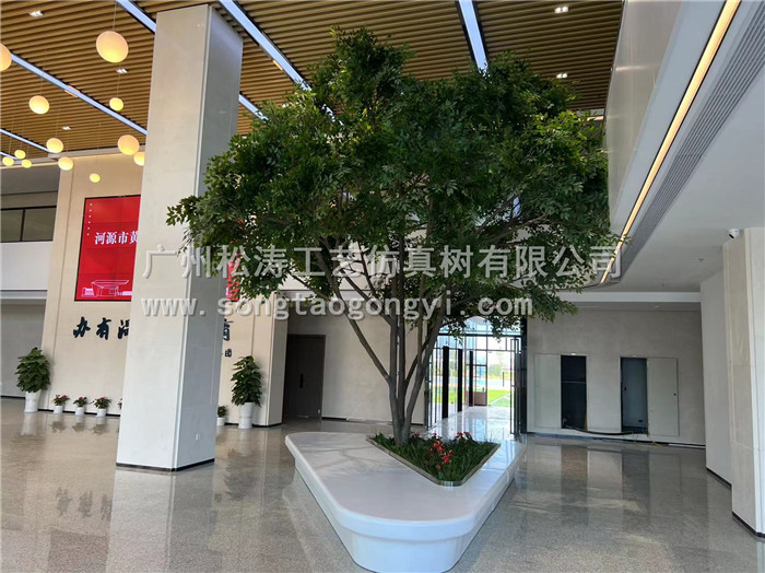 室外園林景觀造景案例-河源市職業(yè)技術(shù)學(xué)院